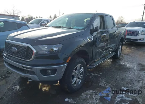2021 Ford Ranger Xlt from USA, damaged, VIN 1FTER4FH4MLD30518